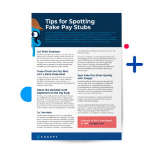 How to Identify Fake Pay Stubs - The Guide - Snappt